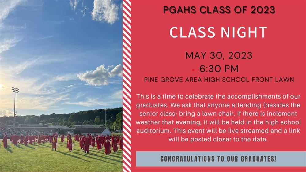 Class Night Information Class Night Information